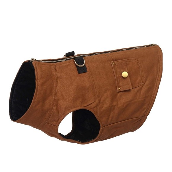 Dog Leash Other - Brabtod XXL Canvas Dog Vest with D Ring Leash and Zipper Closure